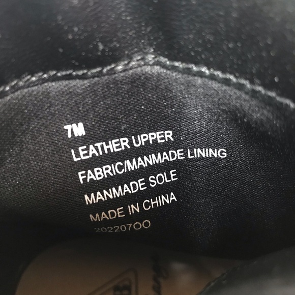 GIANNI BINI Black Leather Platform Ankle Boot Bootie Lug Sole Sneaker Size 7 New - Picture 6 of 15